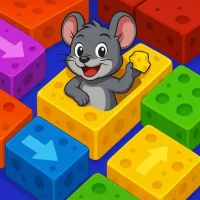 Cheese Block Slide Puzzle Game